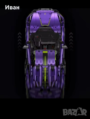 Конструктор на Lamborghini Sián FKP 37 Roadster modified в цвят Dark Purple с ел. управление , снимка 6 - Конструктори - 54383066