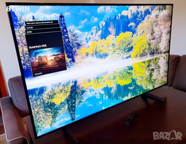 Телевизор - Samsung 50 ИНЧА - QLED - SMART TV - UHD - HDR !, снимка 8 - Телевизори - 55311335