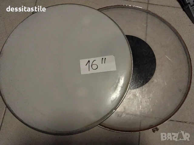 10",12",13",14",15",16" и 20" кожи за барабани, снимка 6 - Ударни инструменти - 35690561