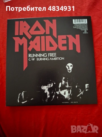 Iron Maiden , снимка 2 - Грамофонни плочи - 54673487
