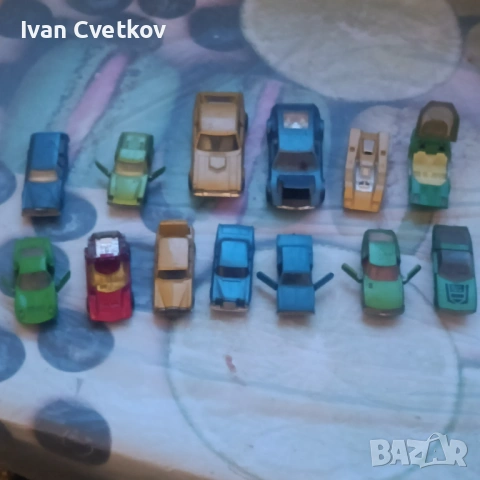 Лот метални колички 