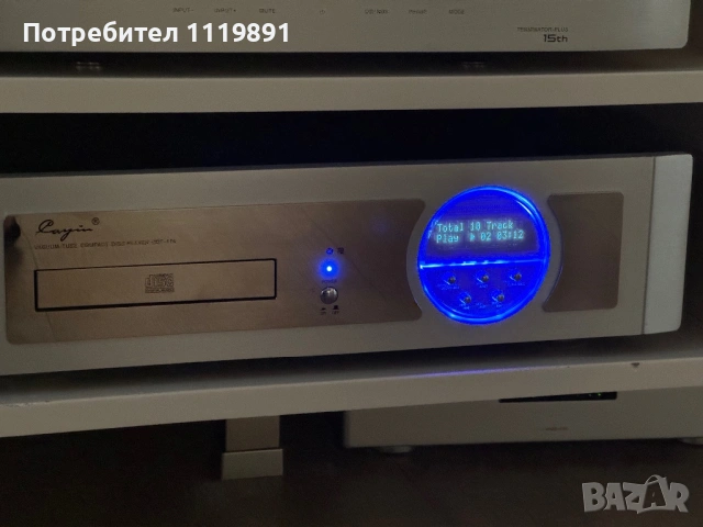 CAYIN CDT 17 A vacuum tube CD player MINT condition, снимка 9 - Аудиосистеми - 54883382