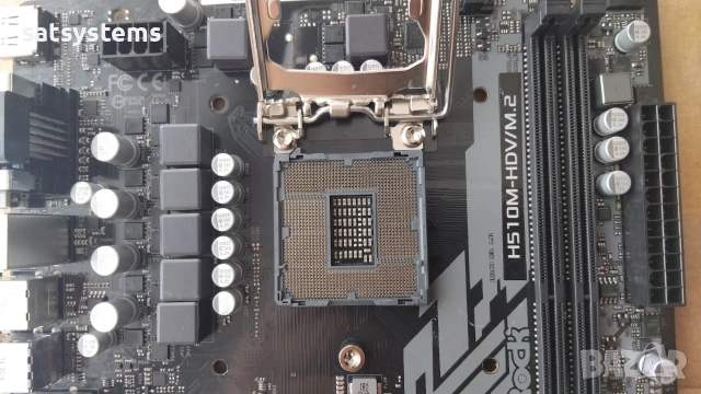 Дънна платка ASRock H510M-HDV/M.2 Socket LGA1200, снимка 7 - Дънни платки - 54959932