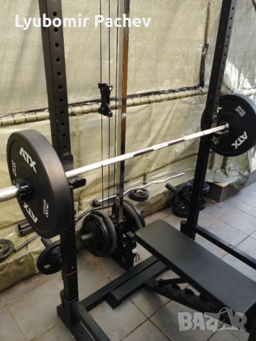 Силова клетка за клек, лег и др. POWER RACK 900, снимка 3 - Фитнес уреди - 54189047