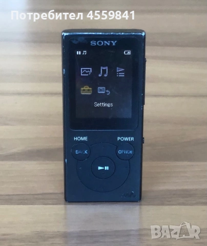 Sony MP3 Плейър NW394-L Работещ Черен , снимка 5 - MP3 и MP4 плеъри - 54873574