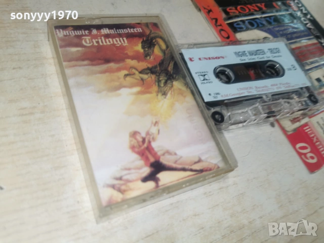 YNGWIE MALMSTTEN 1986 UNISON TAPE 1106261825H2E7R, снимка 12 - Аудио касети - 54870795