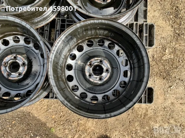 4бр.Оригинални железни джанти 16цола ET50 5x112 за Vw,Audi,Seat,Skoda, снимка 8 - Гуми и джанти - 55594000
