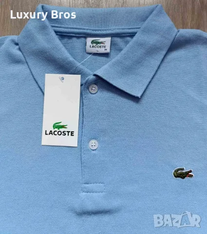 Мъжки тениски Lacoste, снимка 3 - Тениски - 55624320