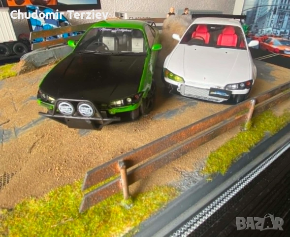 Диорама Solido 1:18 Nissan Silvia S15 мащабни модели коли