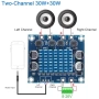 Стерео аудио усилвателен модул за кола 2x30W Клас D TPA3110 12V 24V – Комплект XH-A232 10026, снимка 6