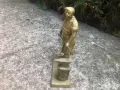 стара бронзова пластика /фигура/ КОВАЧ, снимка 2