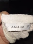 Ефирен кремав пуловер Zara Knit с V-деколте, размер L, снимка 2
