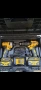 Комплект акумулаторни ударни винтоверти DeWALT DCK2060, 18 V, 4 Ah, с 2 батерии и зарядно, снимка 1