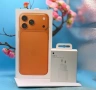 НОВ!!! Apple iPhone 17 Pro Max, 256GB, 5G, Cosmic Orange + подарък оригинален адаптер Apple , снимка 1