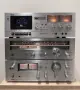🔊Топ ретро аудио сет AKAI Усилвател AM-2450, Тунер AT-2450L, Дек GXC-209D🔊, снимка 1