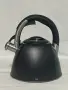 Чайник Kela Vitus 2,4L (Черен Мат) със свирка  – Нов, за индукция и всякакви котлони, снимка 1