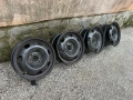 4бр. железни джанти 16" 4х108 - Citroen, Peugeot с тасове, снимка 3