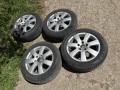 Продавам 16" лети джанти със зимни гуми за VAG - 205/55R16 DOT 3922 5х112 ET42, снимка 1