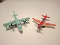 Метални самолетчета Matchbox 2007 Stunt Plane и 2009 SB-87 Model Plane Blaze Buster Forest Ranger, снимка 2