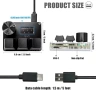 Клавиатура O3C SayoDevice с магнитни превключватели, 0.96-инчов IPS цветен екран, USB Type-C, 8000HZ, снимка 3