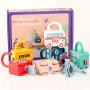 Монтесори сензорна играчка- влакче с катинари и ключове , снимка 7