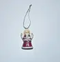 Стара порцеланова играчка за елха, Коледна фигурка - Ангел, Ангелче, снимка 3