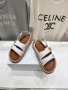 Бели сандали Celine 39/40 реплика, снимка 5