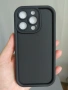 Кейс iPhone 15 Pro Чисто Нов Черен Мат Матиран ефект, снимка 2