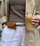 Hermes kelly pocket belt Дамски колан Хермес, снимка 5