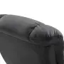 Масажно релакс кресло с табуретка, въртящо се на 360°, 10-точкова вибрация, PU кожа, страничен джоб , снимка 6
