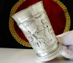 Калаени чаши Lindenwirtin,любовна сцена. , снимка 2