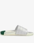 Adidas Adilette Slides White унисекс джапанки бели slip-on размери 37 38 39 47, снимка 2