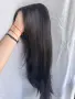НОВА Кафява естествена перука! 100% високо качество, снимка 4