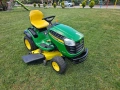 ТРАКТОРНА КОСАЧКА JOHN DEERE X165 .22.КОНЯ ПЕРФЕКТНА , снимка 15