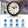 Wi-Fi Скрита Камера Винтидж Стенен Часовник Full HD 1080P, Видеонаблюдение, Нощно Виждане, снимка 9