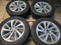 Лети джанти 17ки 5х112 Hyundai + летни гуми 225/60/17 Hankook, снимка 2