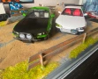 Диорама Solido 1:18 Nissan Silvia S15 мащабни модели коли, снимка 1