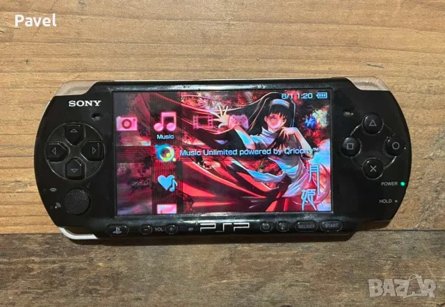 SONY PSP ПСП 3004 + 64GB + 230 игри Продава ce Sony PSP 3004 Black, снимка 2 - PlayStation конзоли - 55545102