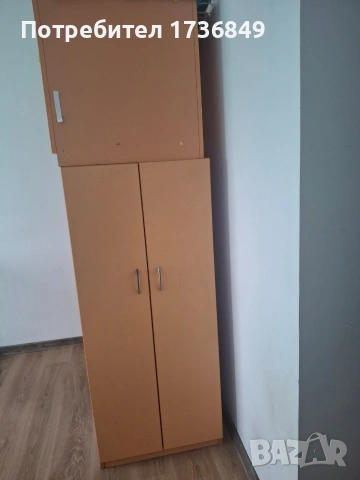 Продавам гардероб и две единични легла , снимка 5 - Спални и легла - 54737106