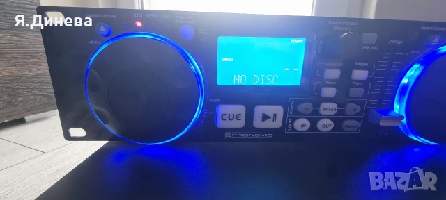 Двоен CD плеар Pronimic CDJ 230, снимка 5 - Ресийвъри, усилватели, смесителни пултове - 54252019