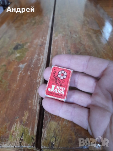 Стари карти за игра Mini Jass