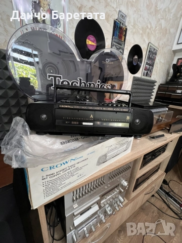 Crown sz k 830 НОВ С КАШОН, снимка 2 - Радиокасетофони, транзистори - 55206281
