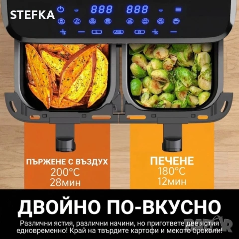 Фритюрник с горещ въздух 109€, снимка 6 - Фритюрници - 54782863
