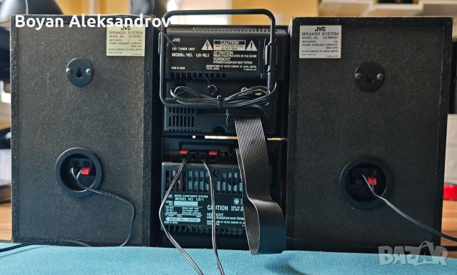 JVC UX-1 (1991) - първата компактна микро Hi-Fi система, снимка 10 - Аудиосистеми - 54574163