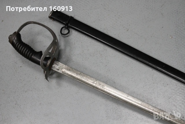 Немска империя пруска сабя двустранно гравирана., снимка 8 - Антикварни и старинни предмети - 54963099