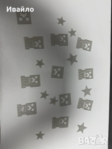 Minecraft Декор светещ в тъмното изработени от фосфоресцираща пластмаса. , снимка 2 - Колекции - 53997537