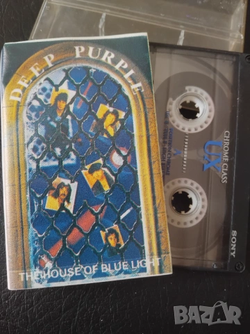 Deep Purple - The house of blue light - аудио касета музика