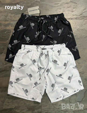 Balenciaga Нови Летни Мъжки Шорти Два Цвята 