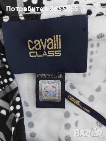 Оригинална рокля Cavalli, снимка 5 - Рокли - 54710084