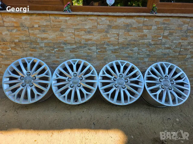 Продавам ОРИГИНАЛНИ джанти 16 ' цола 5x112 AUDI A4,a6 7J ET48 централен отвор 57,1 Внос от Герма